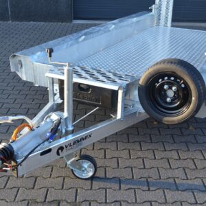 Vlemmix Plant Trailer Extras Excavator platform with storage box