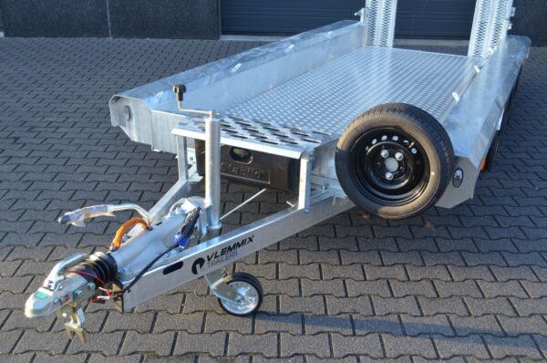Vlemmix Plant Trailer Extras Excavator platform with storage box