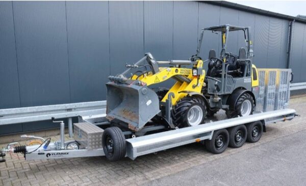 Vlemmix Trailers – 3500 kg, 4 x 1.5m plant trailer, 3 axles - Image 4